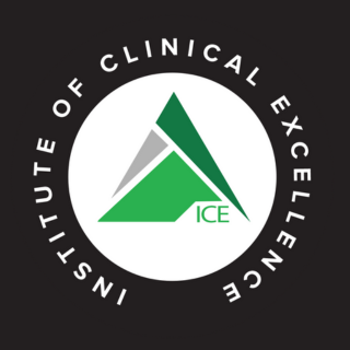 Institute of Clinical Excellence (ICE) logo – advancing evidence-based physiotherapy education, continuing education courses, and clinical training